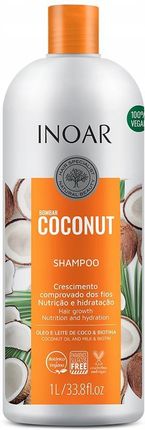 Inoar Bombar Coconut Szampon Z Olejkiem Kokosowym 1000 ml