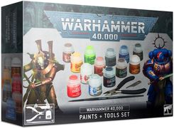 Games Workshop Warhammer 40.000 Paints + Tools Set - ranking Gry figurkowe i bitewne 2023 