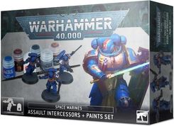 Games Workshop Warhammer 40.000 Space Marines. Assault Intercessors + Paints Set
