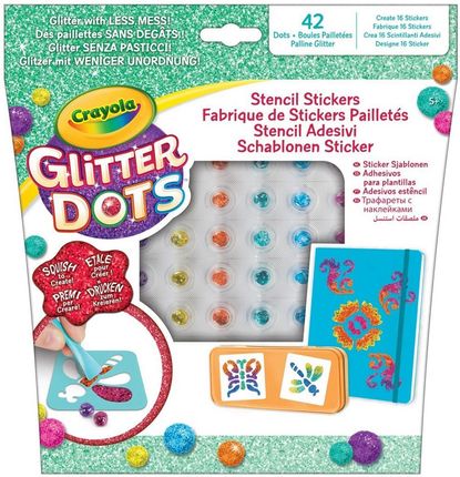 Crayola Glitter Dots Szablony Do Naklejek