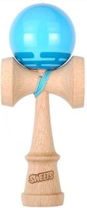 Sweets Prime Radar Blue Kendama - Jouet D'Adresse Traditionnel Japonais, Avec Cordes Et Autocollants