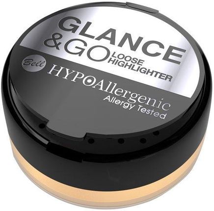 Bell Hypoallergenic Glance&Go Loose Highlighter Rozświetlacz 01 Gold Rush 