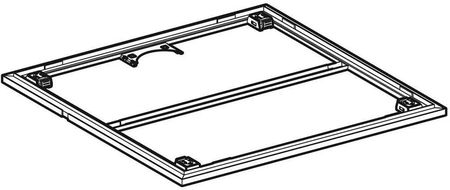 Geberit  Setaplano Rama Instalacyjna Do Paneli 100X80Cm (154462001) - zdjęcie 2