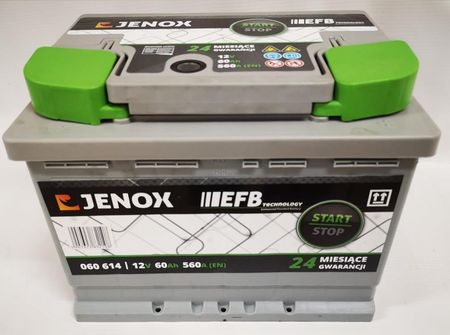 Jenox EFB START-STOP R060614S 12V 60 Ah / 560 A