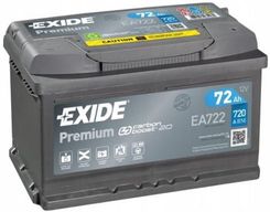 AKUMULATOR EXIDE PREMIUM P+ 72AH/720A