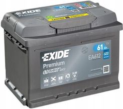 AKUMULATOR EXIDE PREMIUM P+ 61AH/600A