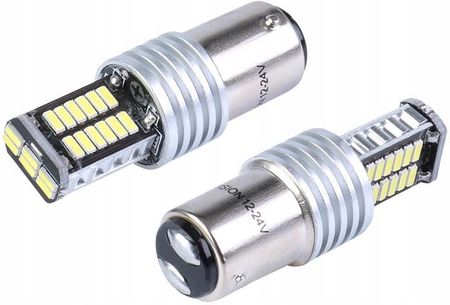 Żarówka samochodowa LED VISION P21/5W BAY15d 12V 30x 4014 SMD, CANBUS, biała, 2 szt.