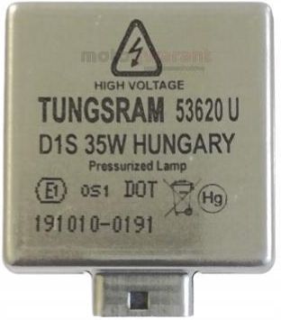 Żarówka ksenonowa TUNGSRAM Xensation D1S 85V 35W (temperatura barwowa 4200K)