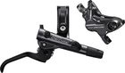 SHIMANO Deore M6100/M6120 hamulec tarczowy, 4-tłokowy, tylny 2020, MTB hamulec tarczowy, czarny, 1700 mm