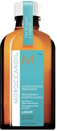 Moroccanoil Moroccanoil Treatment Light Olejek Do Włosów Moroccan Trmt Oil Hair 50 ml