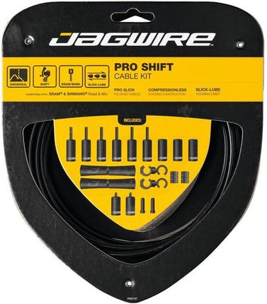 Jagwire 2X Pro Shift Linka Zestaw Black