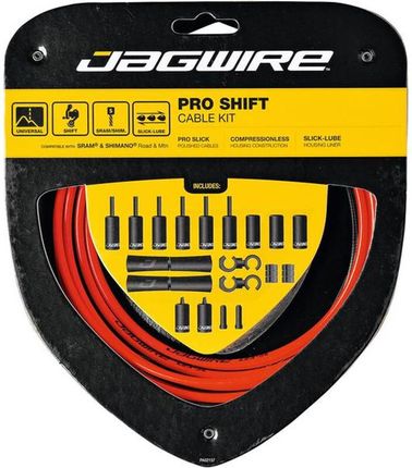 Jagwire 2X Pro Shift Linka Zestaw Red