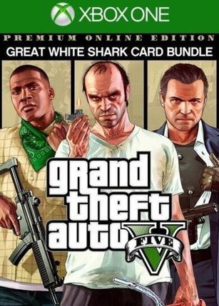 Grand Theft Auto V Premium Online Edition + Great White Shark Card Bundle (Xbox One Key)