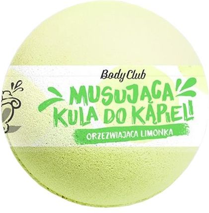 Marba Body Club, musująca kula do kąpieli, Limonka, 165 g