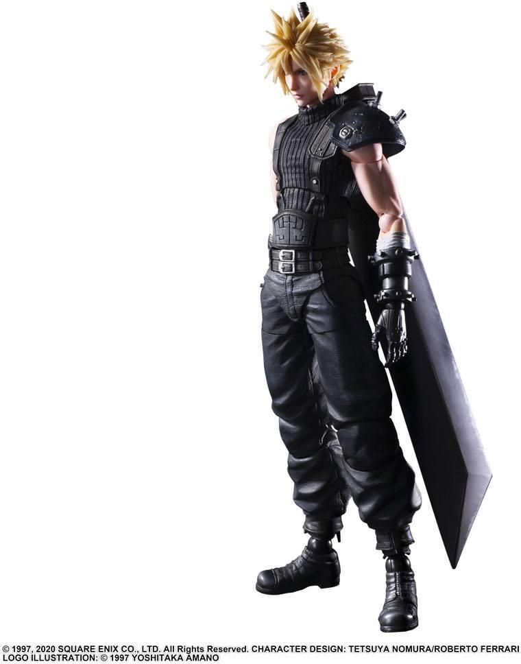 ゲームキャラクター FINAL FANTASY VII REMAKE CLOUD Square Enix Final Fantasy VII Remake Cloud Static Arts Gallery