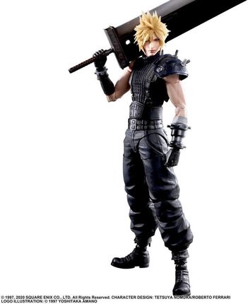 Square Enix Final Fantasy VII Remake Play Arts Kai Figurka Cloud Strife Ver. 2 27 cm