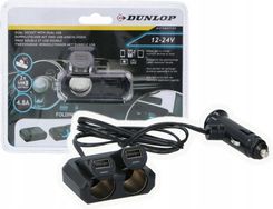 Zdjęcie Dunlop Rozgałęźnik Zapalniczki 2X+ 2Xusb Led 4,8A 12-24V - Działdowo