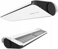 Zdjęcie Flowair Slim Kurtyna Drzwiowa Wodna W-100 Biała 1,2-12,1Kw 1M 56102 - Lubin