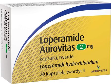 Loperamide Aurovitas 2 mg 20 kaps