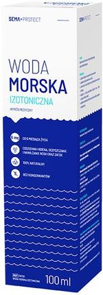 SEMA Protect woda morska izotoniczna, spray do nosa 100 ml