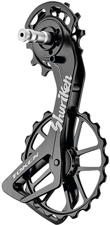 SHIMANO 105 リアディレイラー TOKEN Shuriken Token Shuriken Klatka Tylnej Do Shimano 105 Rd-R7000 - Ceny i