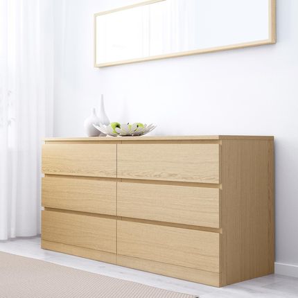 Ikea Malm Komoda 6 Szuflad 90403587