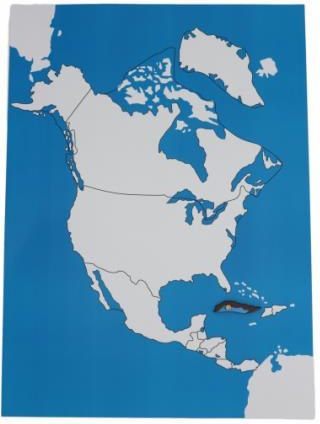 Moyo Montessori Ameryka Północna Mapa Kontrolna Bez Podpisów
