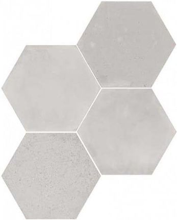 Wow 20X23Cm Love Affairs Concrete Hexagon Light Grey 