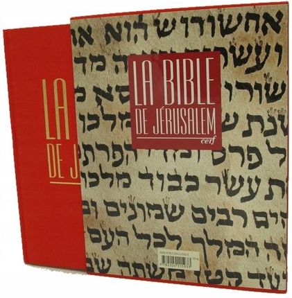 Francuska Biblia Jerozolimska La Bible de Jérusale