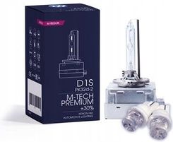 M-TECH ŻARNIK XENON PALNIK D1S 6000K 35W PREMIUM +30% ZMD1S6