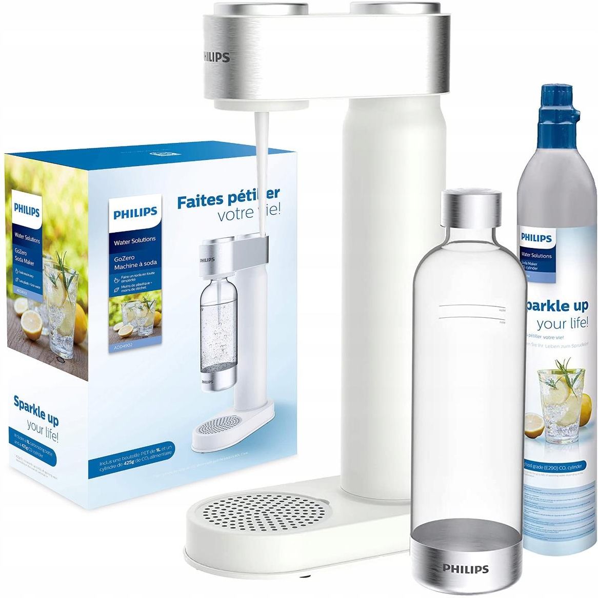 PHILIPS ADD4902WH/10 biały - zdjęcie 2 PHILIPS ADD4902WH/10 biały