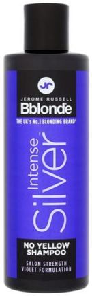 Jerome Russell Szampon Koloryzujący Do Włosów Jasnych Siwych I Rozjaśnianych Bblonde Intense Silver No Yellow Shampoo 250 ml