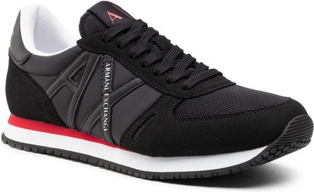Sneakersy ARMANI EXCHANGE XUX017 XCC68 00002 Full Black