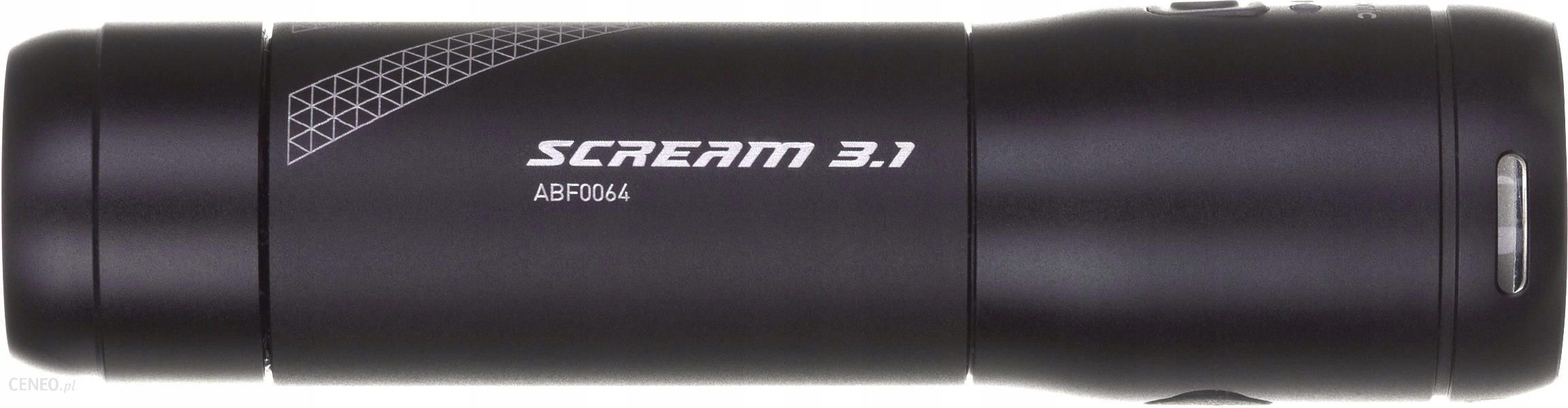 Mactronic Lampka Scream 3.1 Czarny 1000 Lm