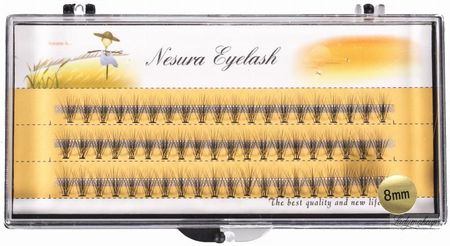 Nestura Eyelash  Kępki sztucznych rzęs  Premium  11 mm