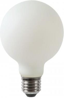 Lucide LED FILAMENT śr.8cm 5W COG ściemnialny Barwa ciepła 2700K Opal E27 230V 49048 05 61 (490480561)
