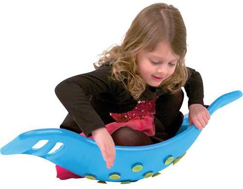 Fat Brain Toys Teeter Popper Bujawka Niebieski - zdjęcie 5 Fat Brain Toys Teeter Popper Bujawka Niebieski