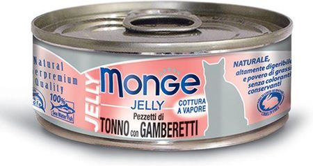 Monge Jelly Cat Tuńczyk Z Krewetkami 80G