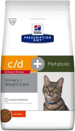 Hill'S Prescription Diet C/D Feline Urinary Stress + Metabolic 4Kg