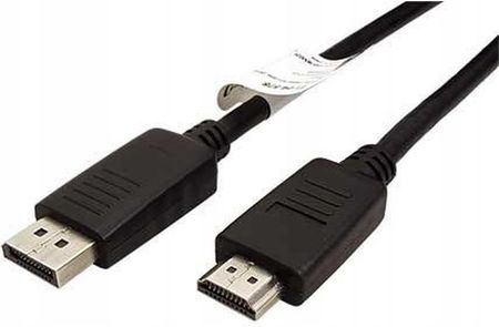 KABEL DISPLAYPORT-KABEL HDMI M / M 2M KABLE HDMI, KABEL DISPLAYPORT-KABEL HDMI M / 2M KABLE  (7611990133673)