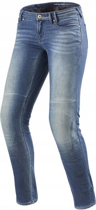 Rev'It Rev’It Spodnie Jeans Damskie Westwood Niebieski