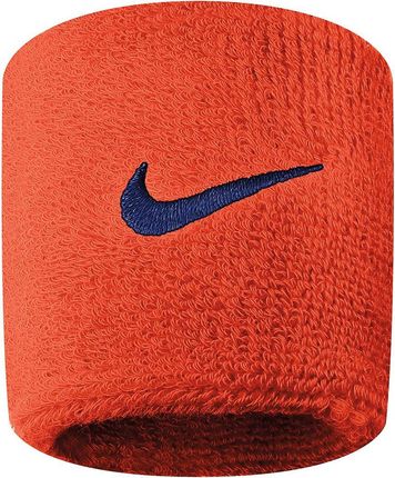Nike Football Swoosh Wristbands pomarańczowe N0001565804OS