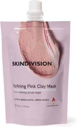 Skindivision Maska Z Różowej Glinki Do Twarzy Refining Pink Clay Mask 100Ml