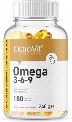 Ostrovit Omega 369 Zdrowe Kwasy Tłuszczowe 180kaps.