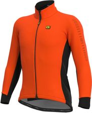 Zdjęcie Ale Cycling Solid Fondo Kurtka Mężczyźni Fluo Orange Kurtki Szosowe  - Mysłowice