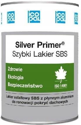 ICOPAL  SILVER PRIMER SZYBKI LAKIER SBS 17,5 L ICOSVP