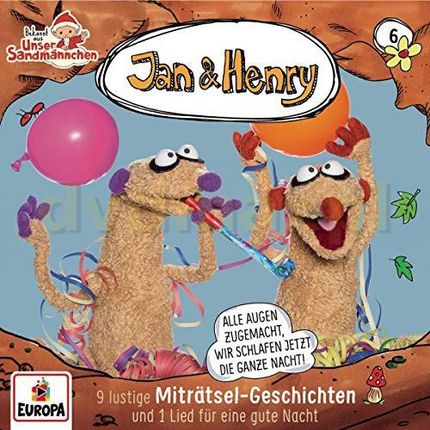Jan & Henry: 006 / 9 Lustige Miträtsel-Geschichten und 1 Lied [CD]