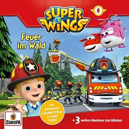 Super Wings: 008 / Feuer im Wald [CD]