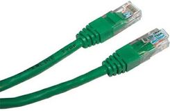 UTP PATCHCORD UTP PATCHCORD, CAT.5E, RJ45 M-10M, NIEEKRANOWANY, ZIELONY, ECONOMY  (KB100GNS01)
