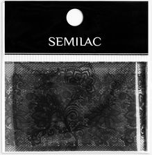 Semilac 06 Folia Transferowa Black Lace